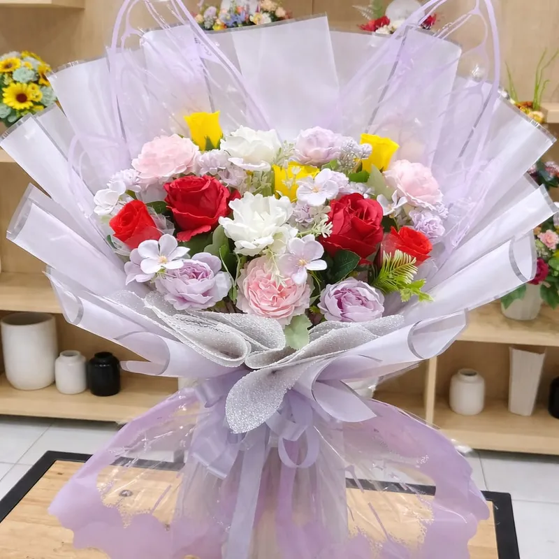 Buket Bunga Buket bunga artifical (PRD-052) Bunga Artificial - Antar Kembang Jogja